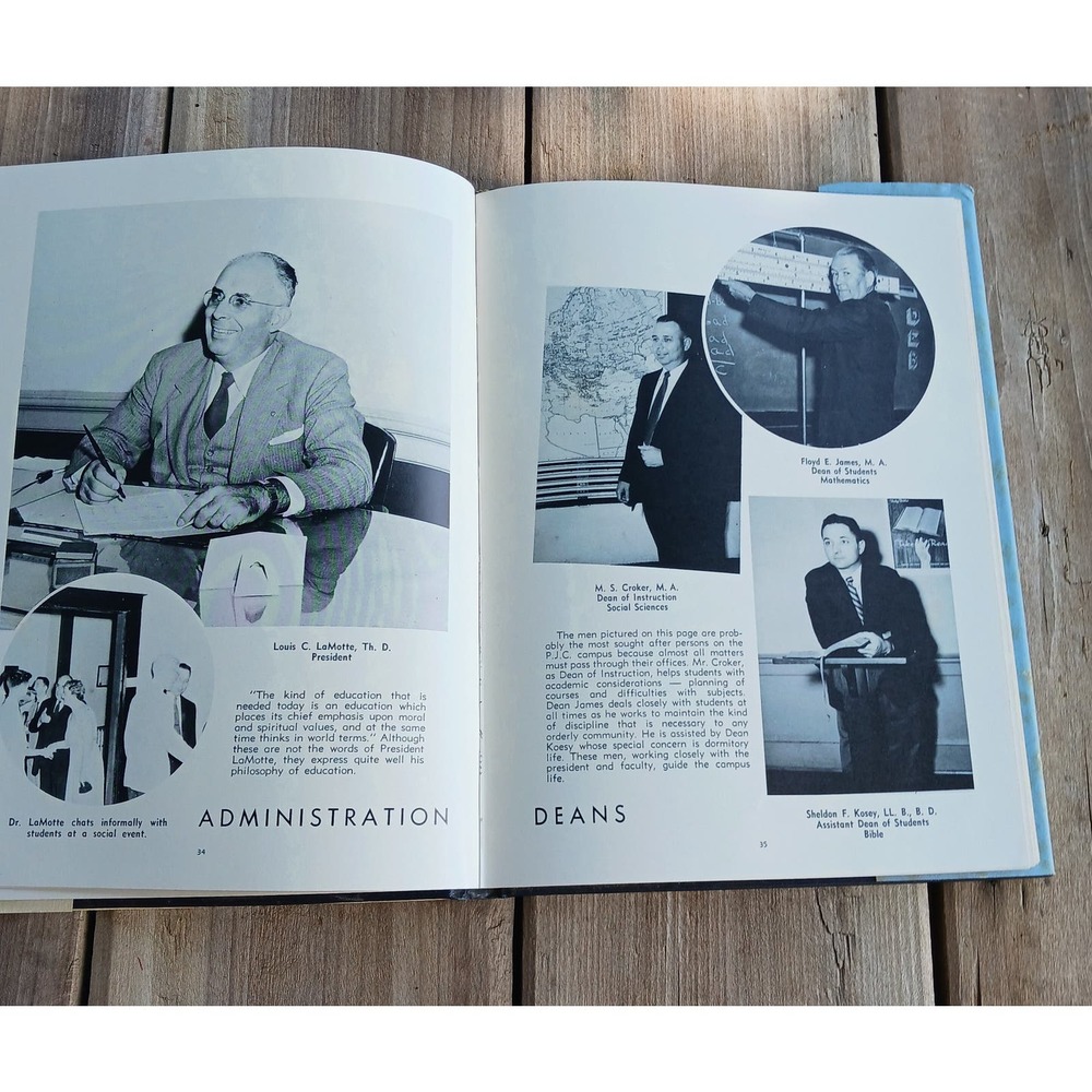 Vintage Yearbook 1956 Presbyterian Junior College